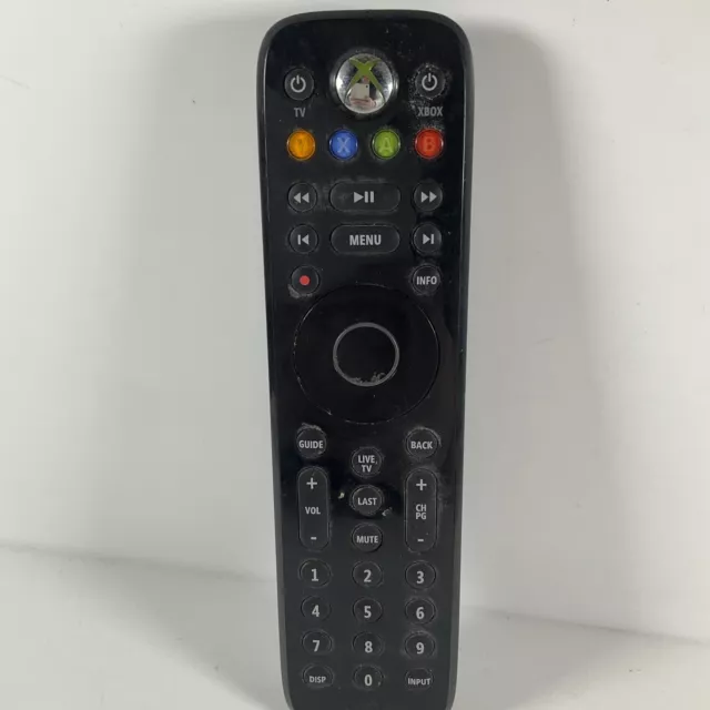 Microsoft Xbox 360 - Telecomando TV DVD Originale Ufficiale Nero