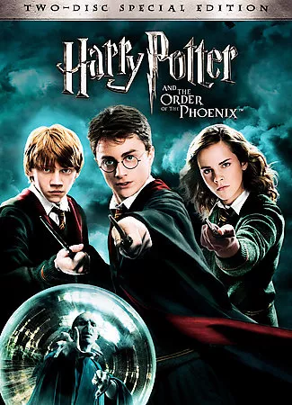 Harry Potter and the Order of the Phoenix (DVD 2007) Yates EN/FR/ESP 1 Disc Only