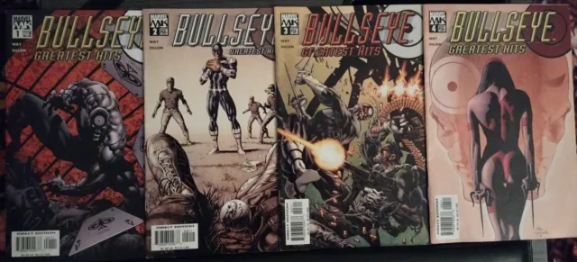 BULLSEYE: GREATEST HITS Marvel Knights 2004 Issue Lot #1-4