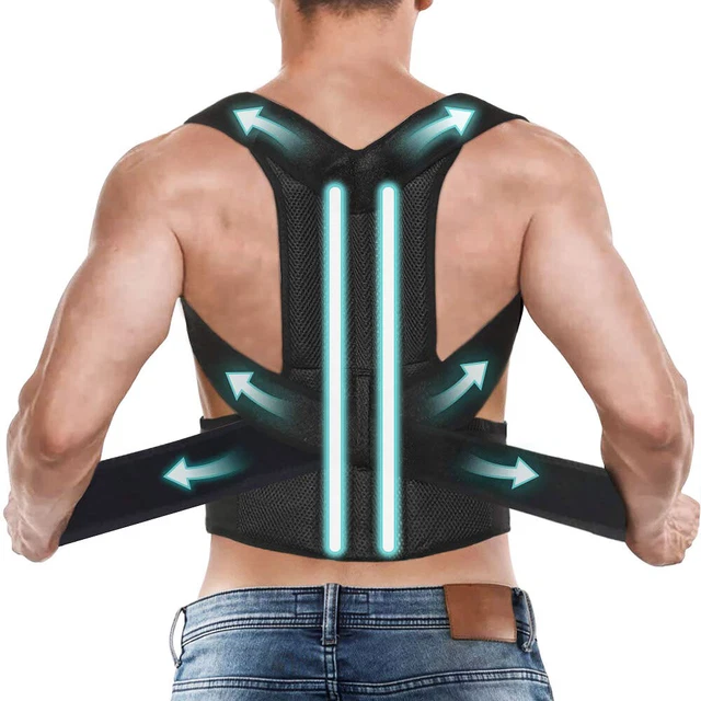 Comfort Posture Corrector Corset Clavicle and Shoulder Support Back Brace S-4XL