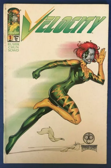 Velocity Vol 1 Issue #1 Nov 1995 First Printing Edition Image Comics