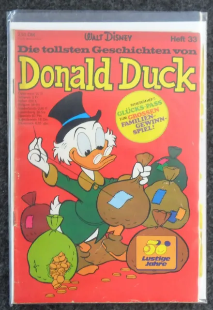 Die Tollsten Geschichten Von Donald Duck Nr. 33 -Mit Beilage-Ehapa Verlag - Z. 2
