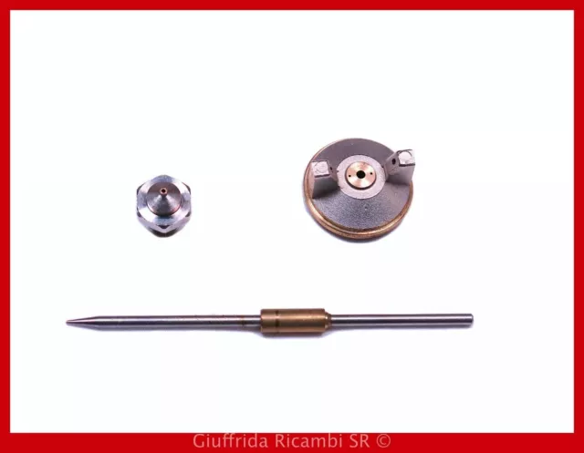 Ugello Ago Kit Ricambio 1.2 MM per Pistola Aerografo A Spruzzo Aria Compressa