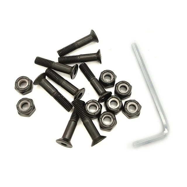 High Quality and Long lasting Skateboard and Longboard Screws and Nuts Set