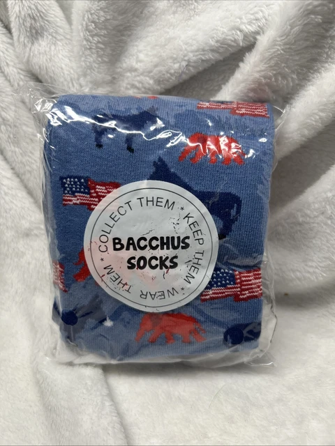 2025 NEW ORLEANS Mardi Gras Krewe of Bacchus Socks 1600 Pennsylvania Ave. 15.93 PicClick AU