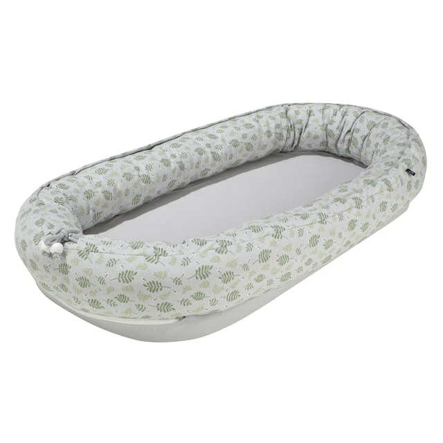 Alvi Schlummer-Nestchen Organic Cotton Drifting Leaves  TOP