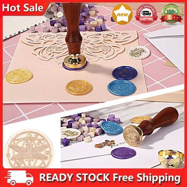 Animal Retro Wax Seal Stamp Head, Fire Color for Wedding Invitations (DW03)