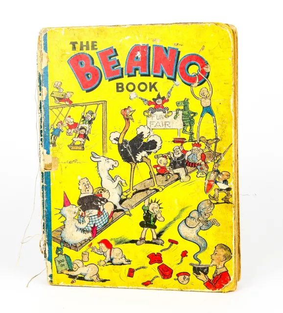 THE BEANO BOOK No.1 (1940) - RARE 1st FIRST EDITION ANNUAL, DC THOMSON & Co. Ltd