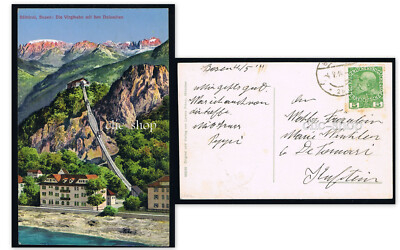 1 ANSICHTSKARTE CARTOLINA BRUNNENBURG SÜDTIROL ALTO ADIGE IG90 
