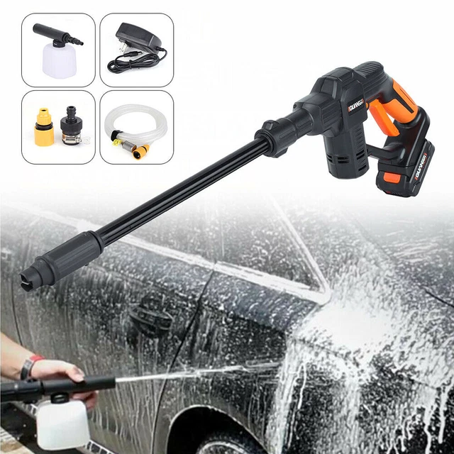 12V Car High Pressure Washer Water Pump Cleaner Auto Washing Spray Gun 130psi US