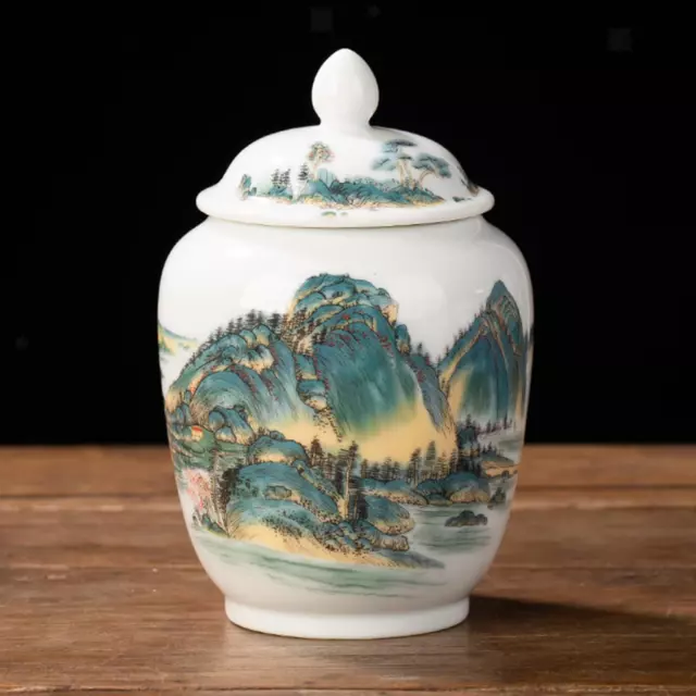Ceramic Ginger Jar Vase Decorative Multi Purpose Asian Ginger Jar Porcelain Jars