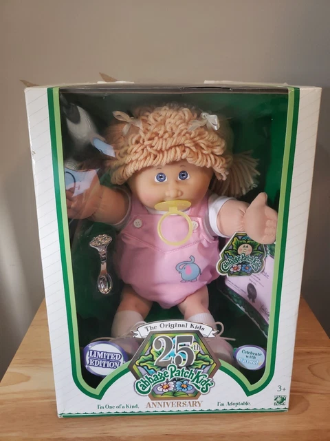 LIMITED EDITION 25TH Anniversary Cabbage Patch Kids Doll "Jan Manuela ...