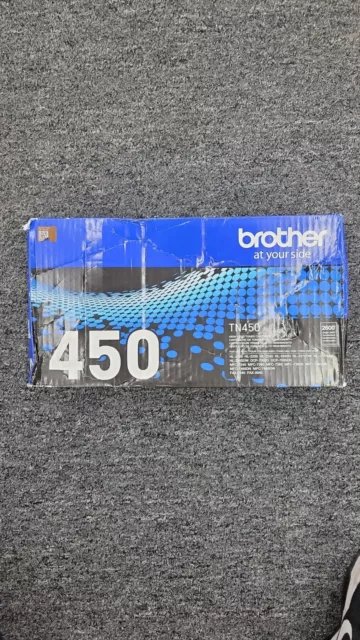 Brother TN450 High Yield Black Toner Cartridge  open box b251-5