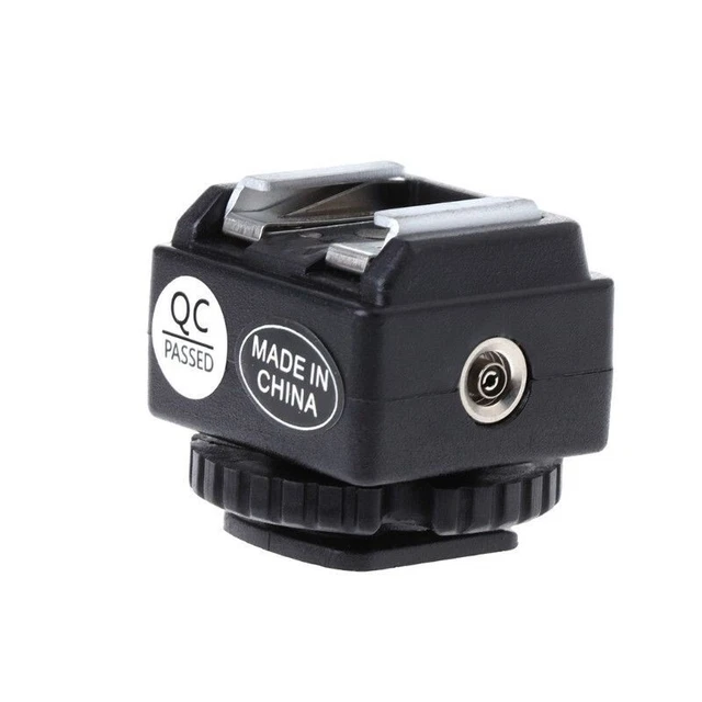 Cámara Flash Convertidor Adaptador Port Kit Metal + Plástico 29 * 26 * 30mm