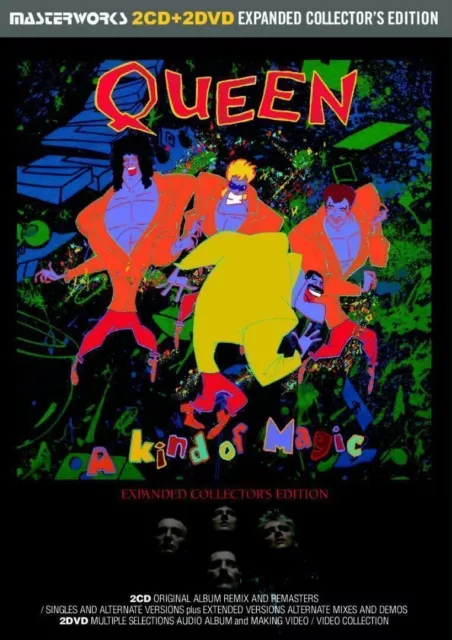 Queen / A Kind Of Magic-Expanded Collector's Edition (2Cd+2Dvd) New