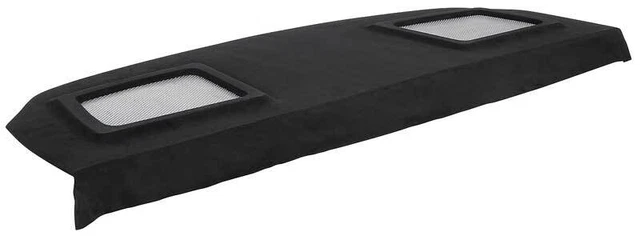 1970-81 Camaro / Firebird Restomod Seat Shelf - Black Suede Cloth