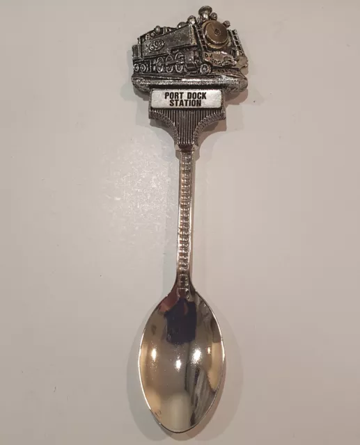 Sundowner Vintage Collectors Spoon, Port Dock Station, Australian Made