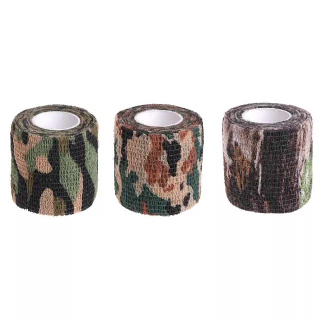 Waterproof Wrap Camouflage Self-Adhesive Bandage Outdoor Hunting Tool