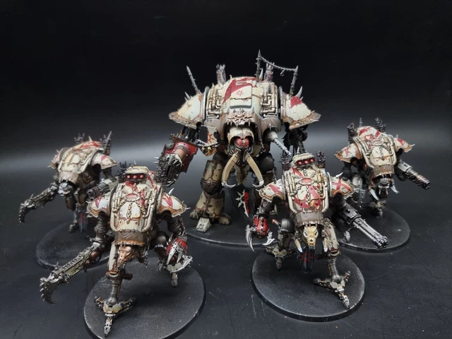 Warhammer Black Coach Bit Carapace Per Warhammer 40K - Cavaliere Del Caos Ruinatore Dissacratore, Imperial Knights Warhammer 40k Starter Kit - Foto 7