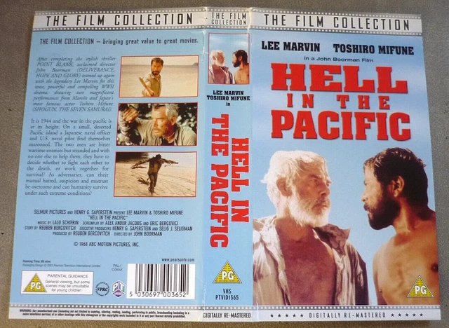 Vhs Cover Inlay VINTAGE VHS HELL In The Pacific Inlay/Insert/Sleeve £2.74 - PicClick UK