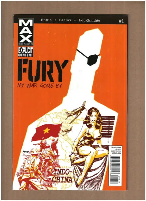 Fury My War Gone By #1 Marvel MAX Comics 2012 Garth Ennis VF 8.0