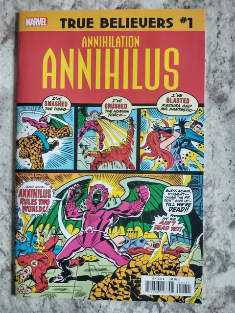 True Believers Annihilation Annihilus #1 Reprint VF/NM  Marvel Comics