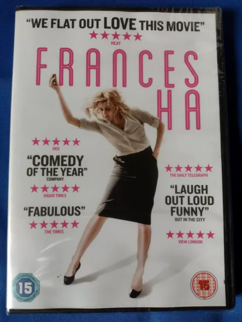 FRANCES HA (2012) DVD * GRETA GERWIG * NEW SEALED * FREE 1st CLASS P&P * UK R2 *