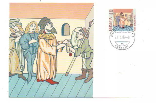 Schweiz 1997 MiNr.: 1395 Maximumkarte Pro Patria Ersttag Switzerland FDC