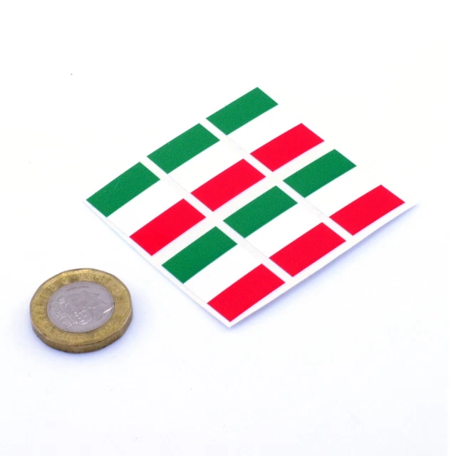 EU Flag Stickers - Pack Of 6 Glossy 25mm Vinyl Decals For Car, Bike, Or Helmet 3 thumbnail image