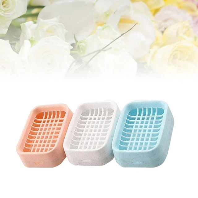 6 piezas soporte de jabón contenedor de plato soporte de baño