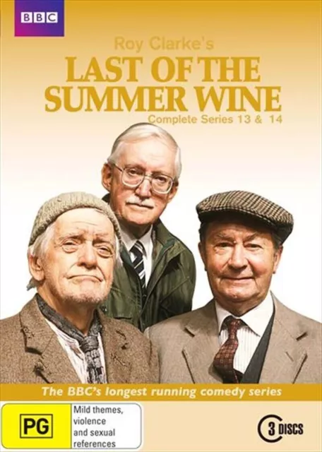 Last Of The Summer Wine Series 13 & 14  DVD 3-Disc BBC Roy Clarke Bill Owen t285