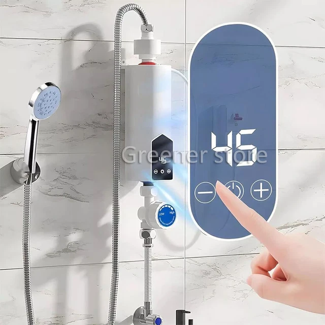 CHAUFFE-EAU ÉLECTRIQUE INSTANTANÉ SANS RÉSERVOIR 3500 W