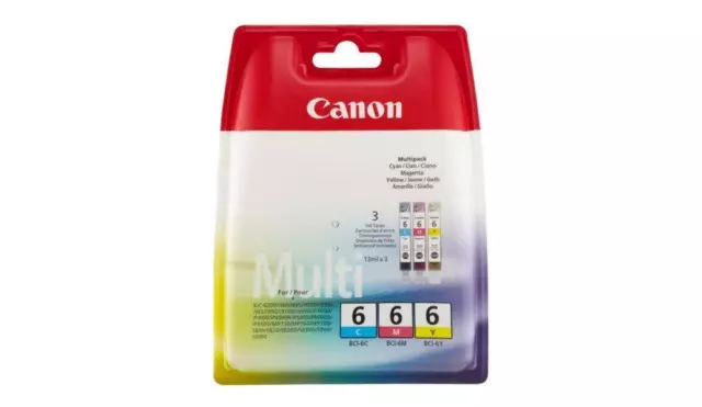 Canon BCI-6 Multipack cartouche d'encre authentique (TVA incluse)