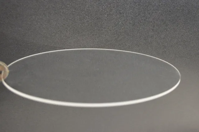 Plastic Circle Disc Round Acrylic Sheet Clear 1/8" x 8" DIAMETER