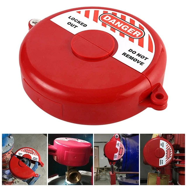 Ball Valve Lockout Tank Gas Valve Locking Disc 1-2.5 Inch Master Lock Rotating