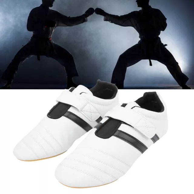 1Pair Taekwondo Shoes Martial Arts Sneaker Boxing Karate Kung Fu Tai Chi Sho LSO