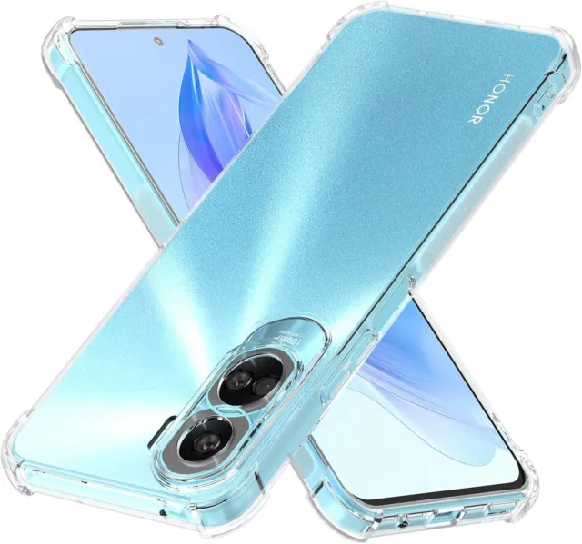 Case For Honor 90 / 90 Lite 5G Clear Shockproof Silicone Protective Bumper Cover