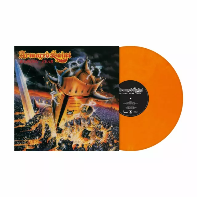 Armored Saint 'Raising Fear' LP Fiery Orange Marbled Vinyl - NEW & SEALED