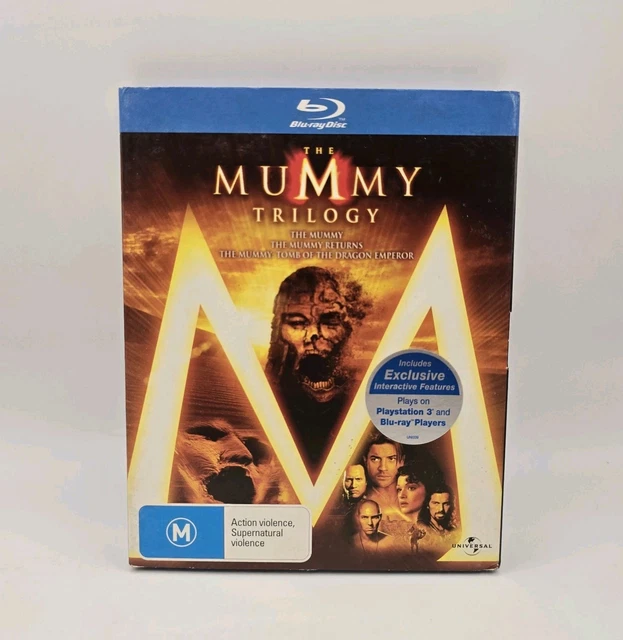 THE MUMMY TRILOGY Blu-ray Movie Set Brendan Fraser - Region Free £17.90 ...
