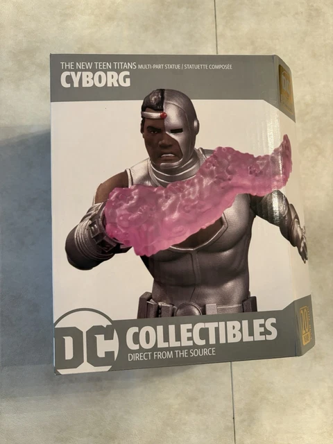 DC COLLECTIBLES THE New Teen Titans Cyborg Multi-Part Statue