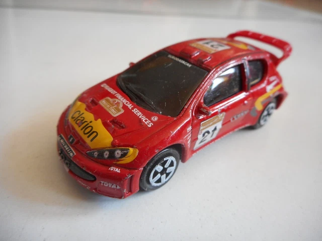 MAJORETTE Maxi Trucks - Peugeot 206 WRC - Collection état D'usage