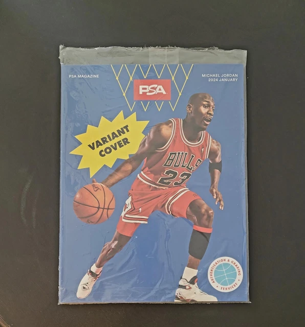 PSA MAGAZINE JANUARY 2024 Michael Jordan Rare Variant Cover 360/1000 0
