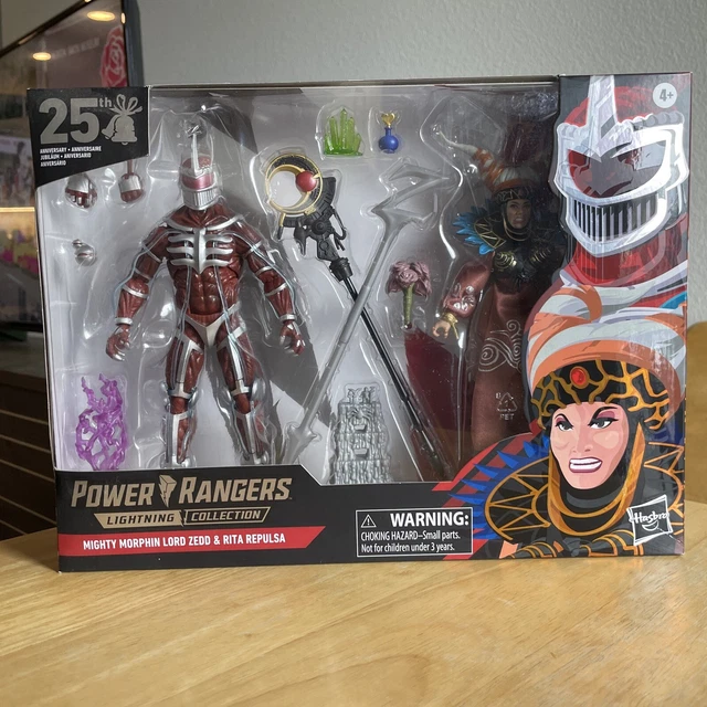 Power Rangers Lightning Collection Rita 2020 MIGHTY MORPHIN Power Rangers Lightning Collection Lord Zedd and ...