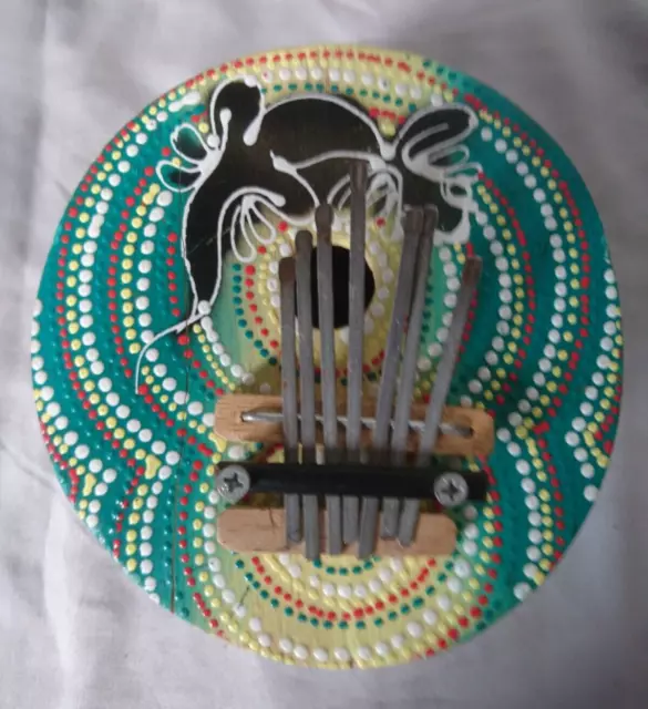 Karimba Kalimba Sanza Guitare ou piano a pouce en Noix de Coco, AUSTRALIE