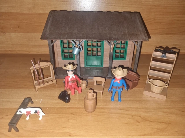 Petit Rebord De Toit Playmobil Vintage - Western - Pour Maison - Bon état - Pièce De Collection