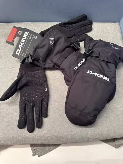 Dakine-Scout Black Mitt Snow Gloves Men’s Medium  8.5 Brand New With Tags.