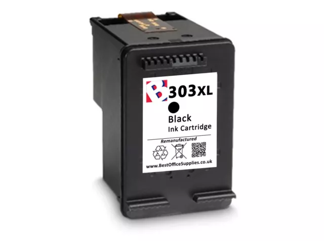 303 XL BLACK Remanufactured Ink Cartridge For HP Envy Photo 7134 Printers  EUR 18,64 - PicClick FR
