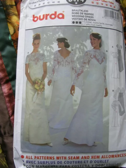 Burda wedding dress 2019 outlet