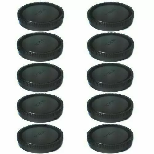 10x Plastic Rear Lens Cap Cover For Sony E Mount NEX NEX-5 NEX-3 Camera Lens