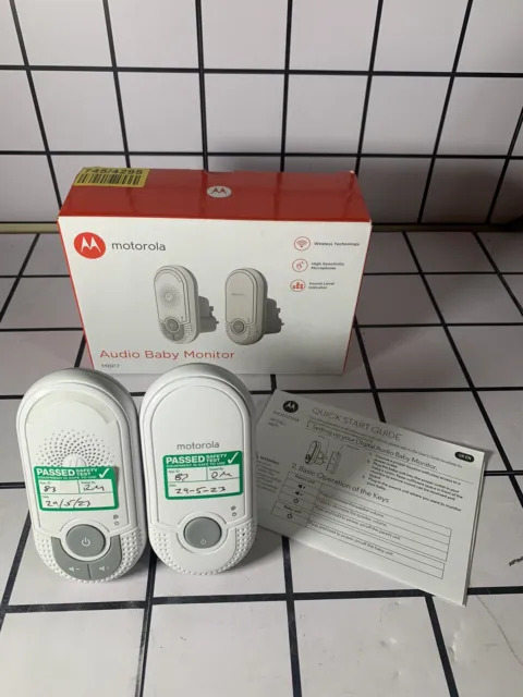 Micrófono de alta sensibilidad monitor de audio inalámbrico Motorola MBP7 - en caja